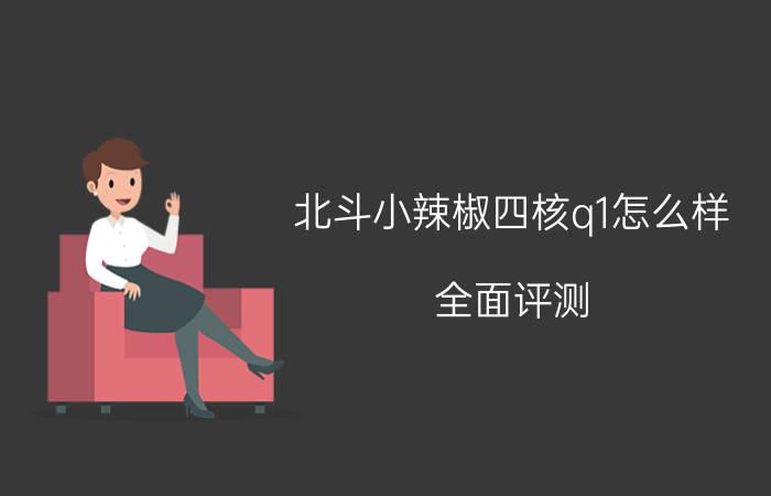 北斗小辣椒四核q1怎么样 全面评测